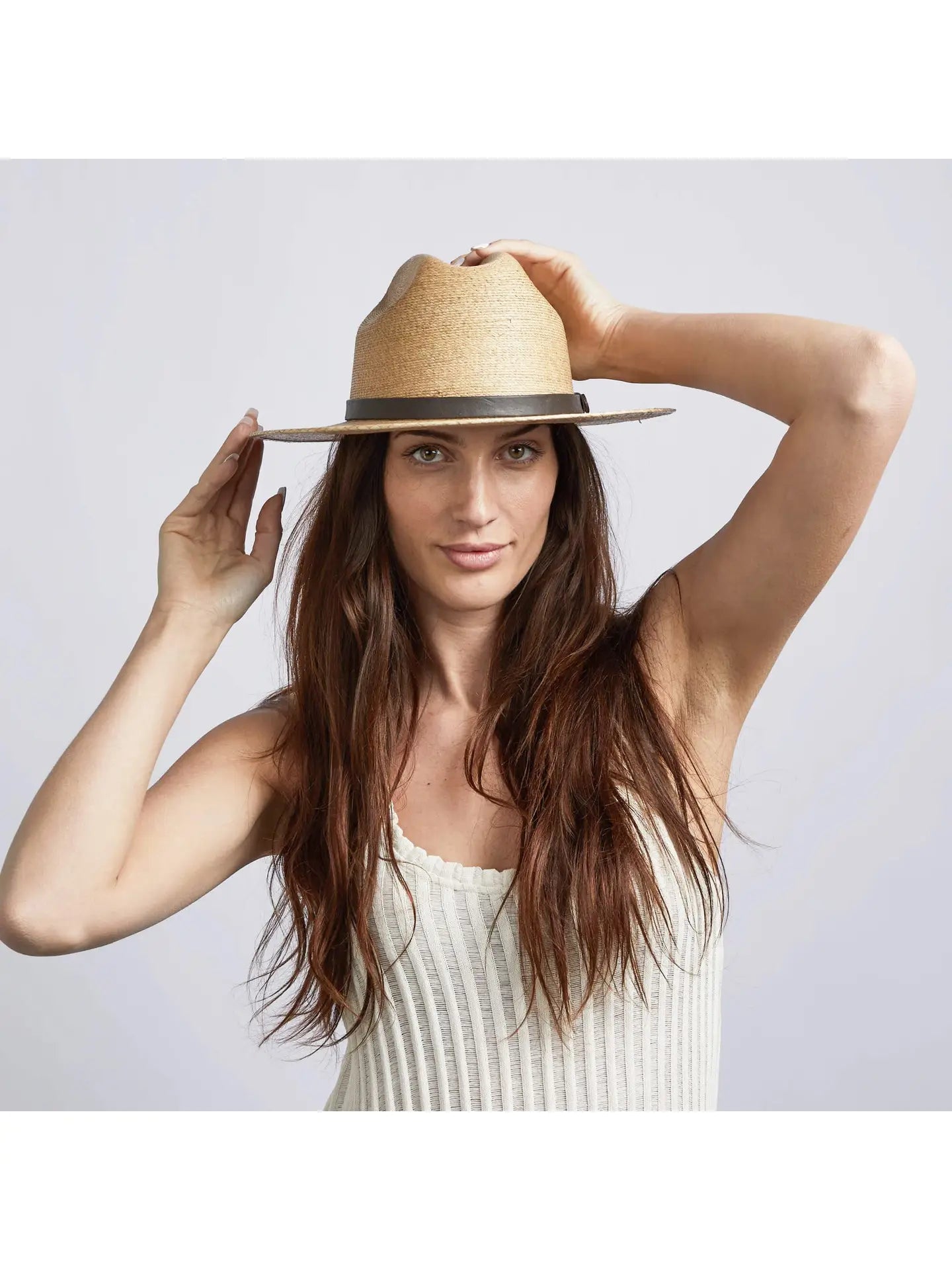 Palm Open Road Straw Hat