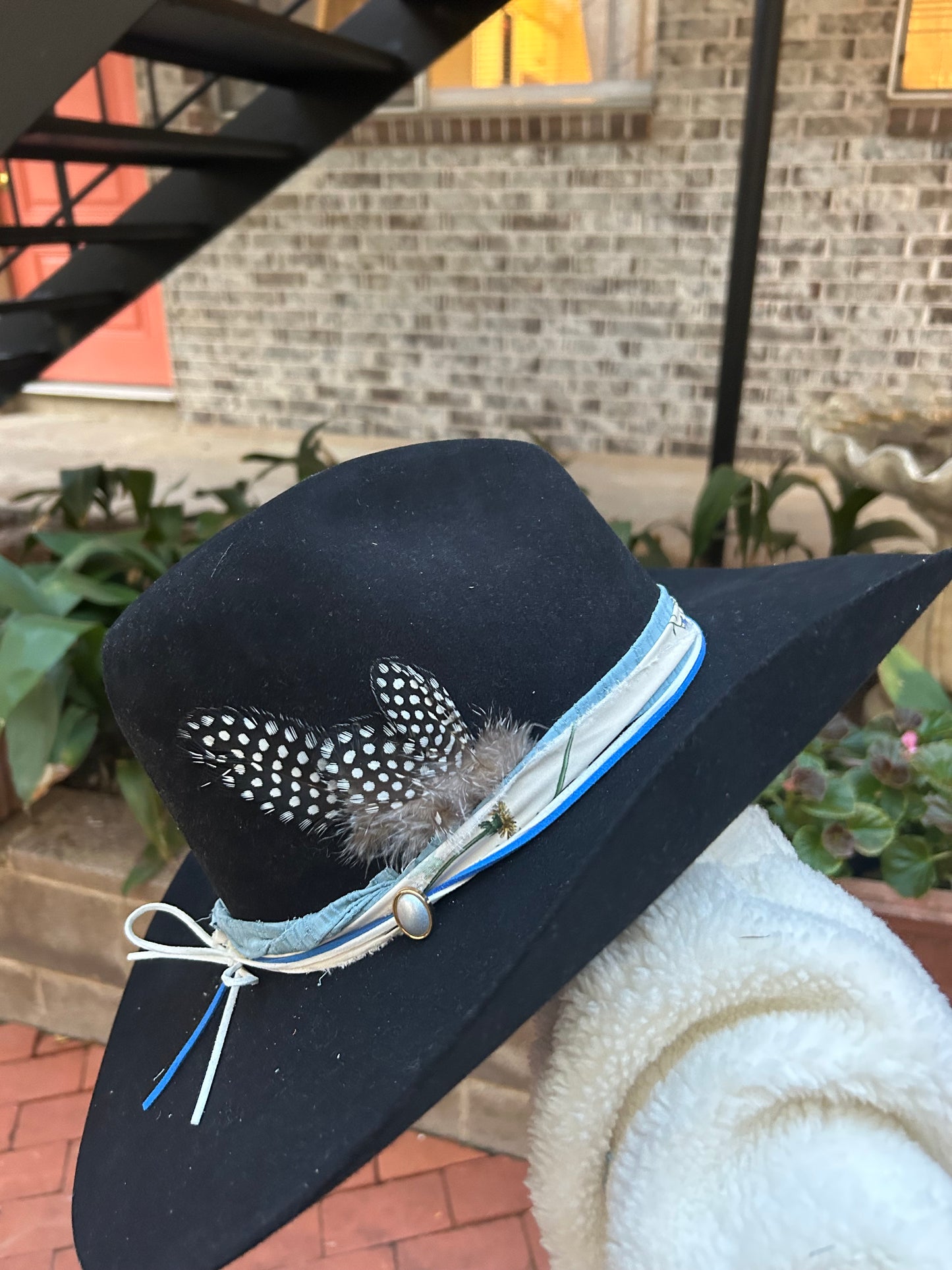 Black Felt Cowboy Hat