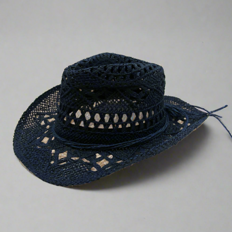 Navy Beach Hat