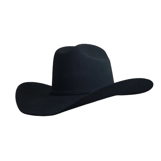 Black Felt Cowboy Hat